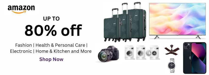 Special offers up to 80 % off